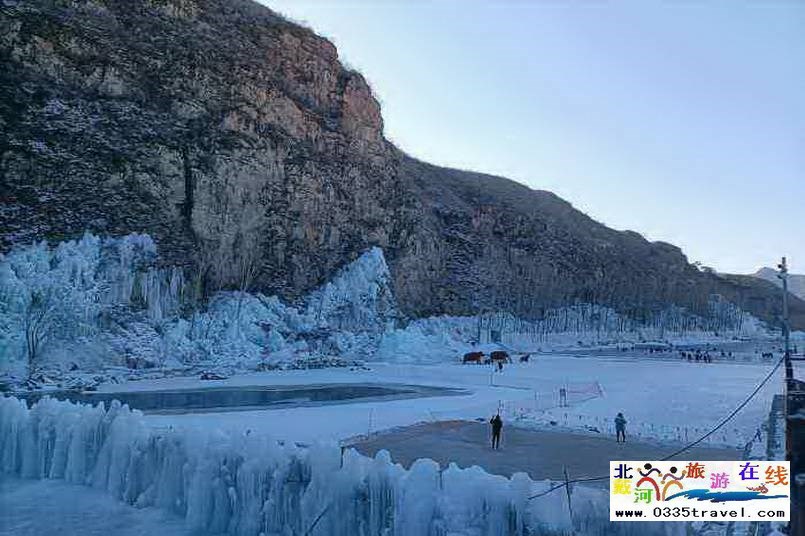 秦皇島傍水崖景區(qū)-冬季滑雪夏季高山峽谷漂流